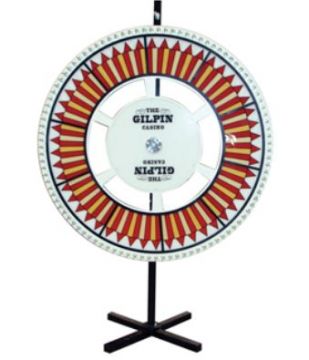 18" Wheel with 30 numbers with Table Stand